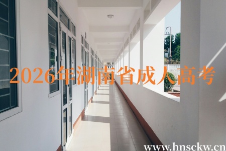 2026年湖南省成人高考录取标准和学历要求